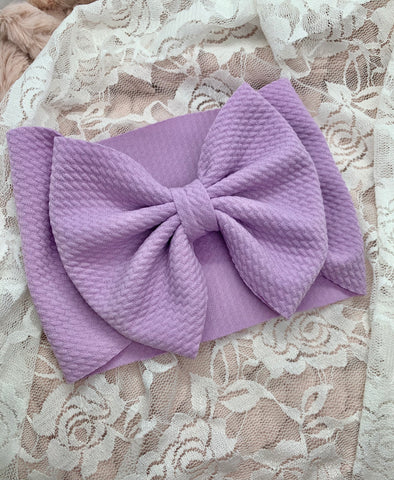 Lilac head wrap