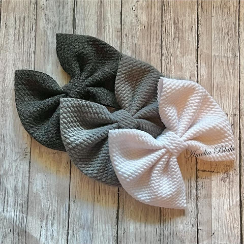 Sweater bows