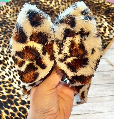 Leopard Sherpa. Wraps only